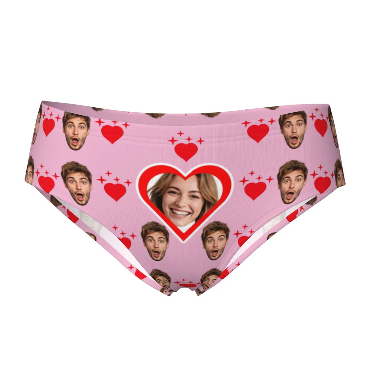 Customized personalized facial photo lingerie for women Valentine's Day gift lingerie breathable and comfortable