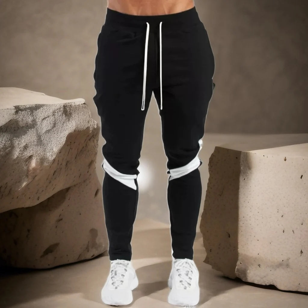 Mens Joggers Casual Pants Fitness Men Sportswear Sweatpants Trousers Black Gyms Jogger Track Pants