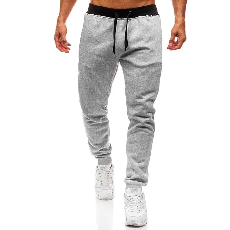 Mens Joggers Casual Pants Fitness Men Sportswear Sweatpants Trousers Black Gyms Jogger Track Pants