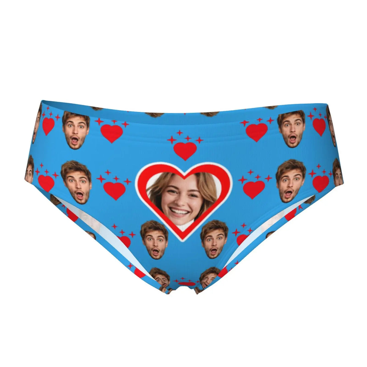 Customized personalized facial photo lingerie for women Valentine's Day gift lingerie breathable and comfortable