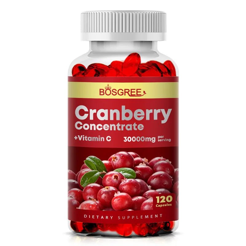 Organic Cranberry Supplements-Urinary and Prostate Support,Urethral Purification,and Bladder Health Support-Natural Antioxidants