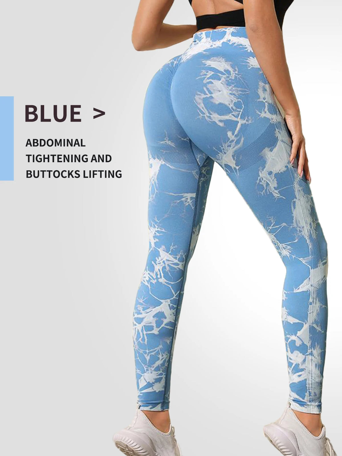 CZGUKE Women Yoga Pants Sport Leggings Seamless High Waist Woman Workout Leggins, Gym Clothing