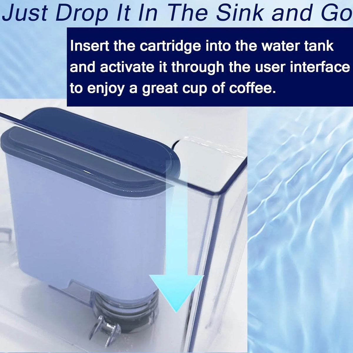 Aqua Clean Filter Water Filter Automatic Coffee Maker Aqua Clean Filter CA6903/10 CA6903/22 CA6707/20