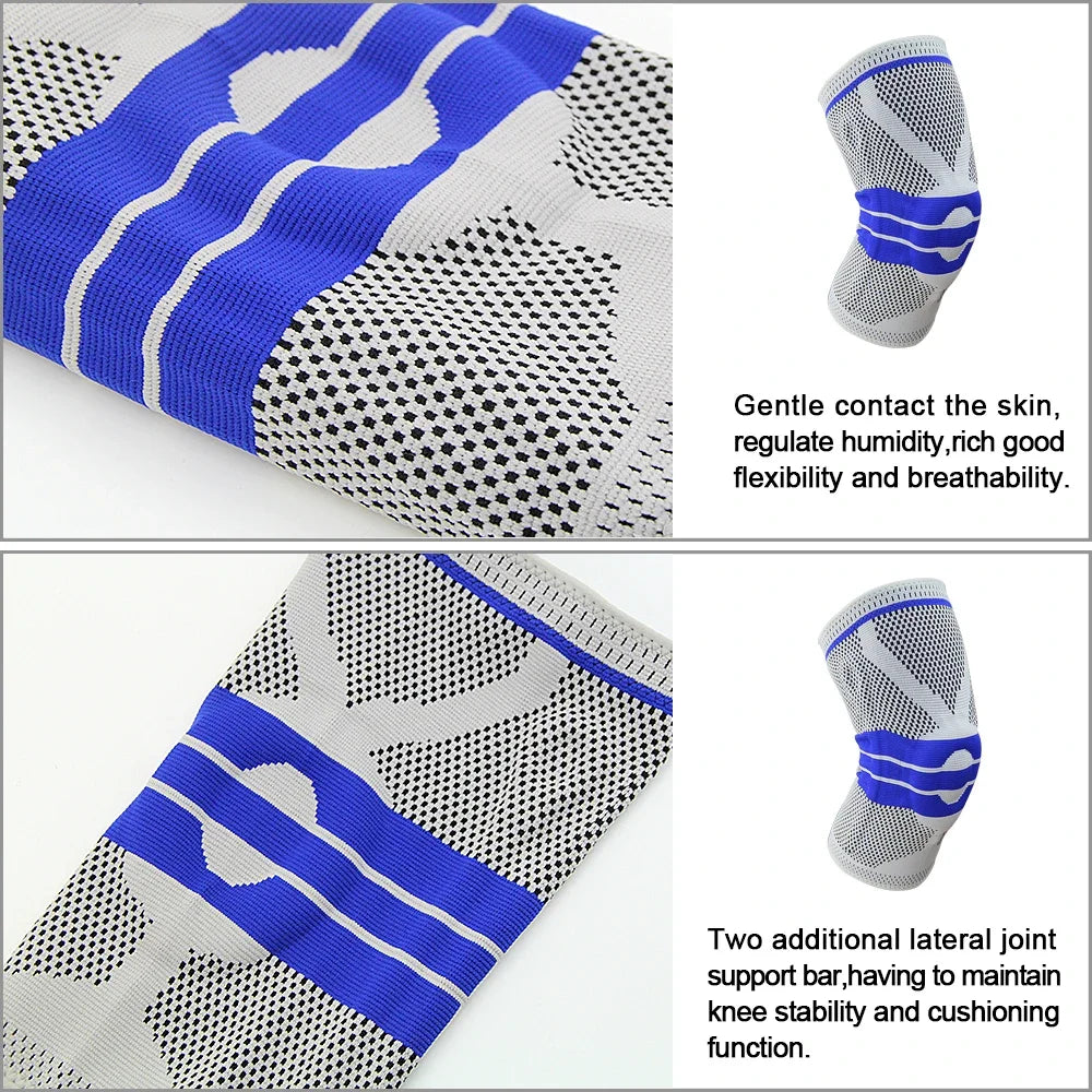 Knee Brace Knee Support Knee Pads Knee Compression Sleeve for Running Meniscus Tear Arthritis Joint Pain Relief Men Women
