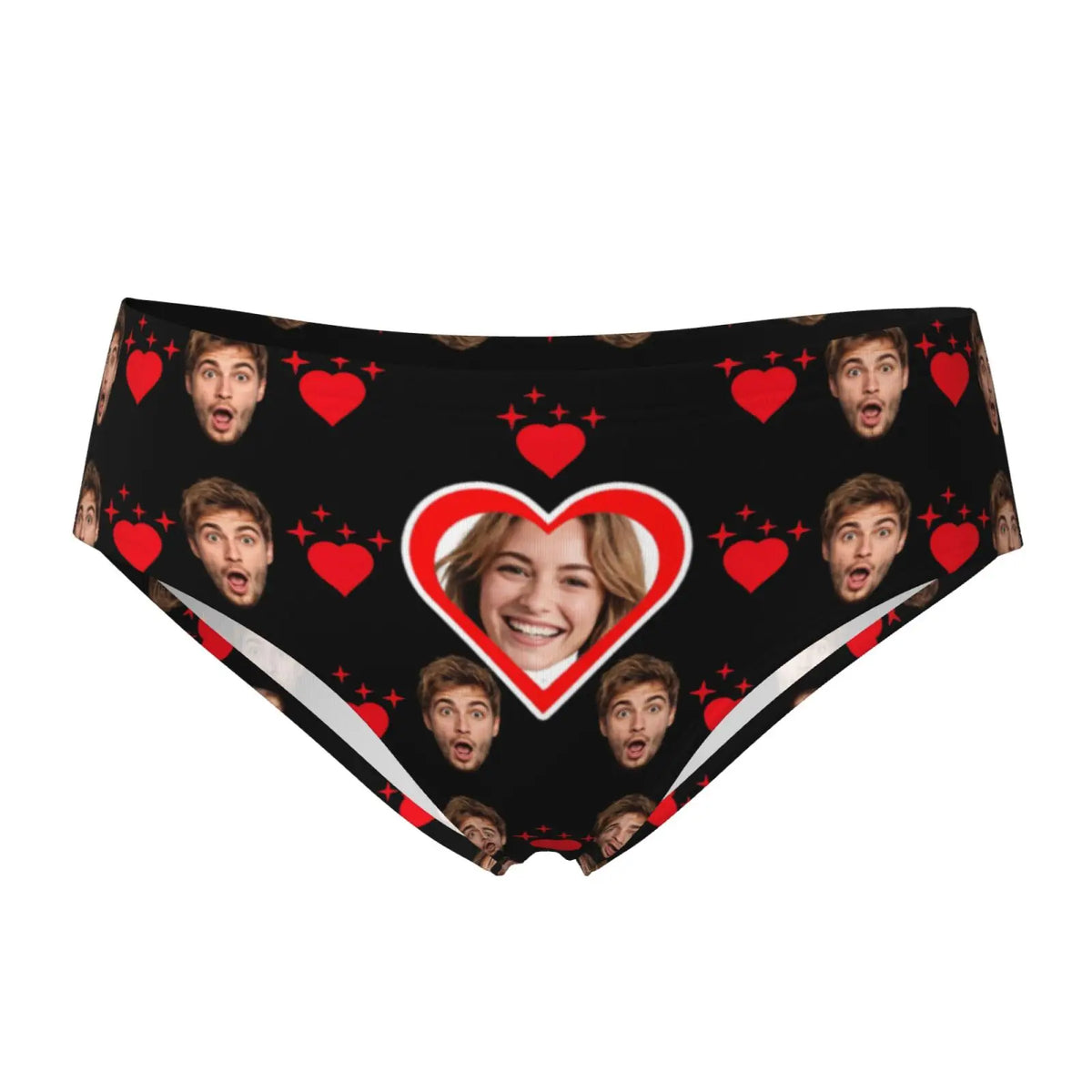 Customized personalized facial photo lingerie for women Valentine's Day gift lingerie breathable and comfortable