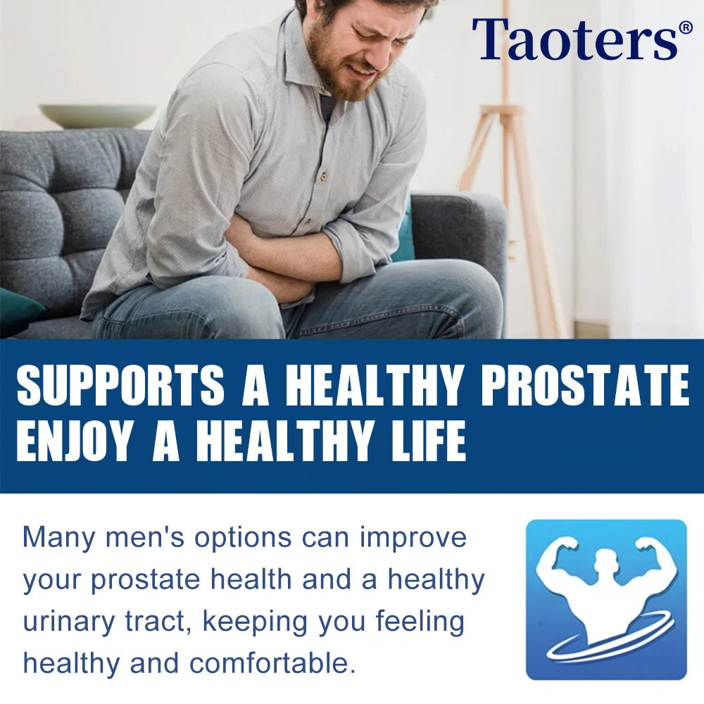 Saw Palmetto Capsules, with Magnesium Citrate and Zinc, Help Maintain Male Urinary Tract Health and Prostate Health