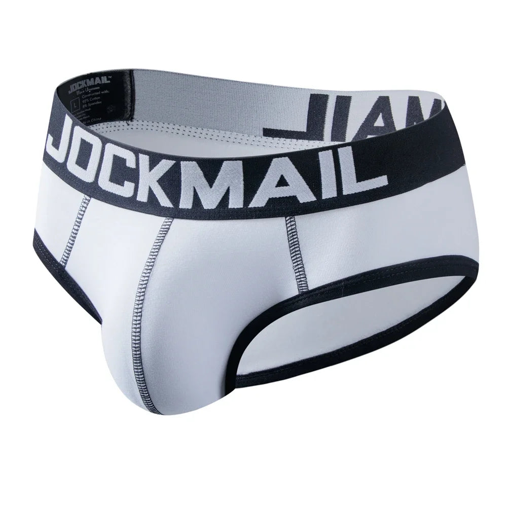 Brand Sexy Briefs Men Bikini Male Underwear Slip Hombre Calzoncillos Hombre Cotton Men Briefs Cuecas Underwear Daily Wear JM339