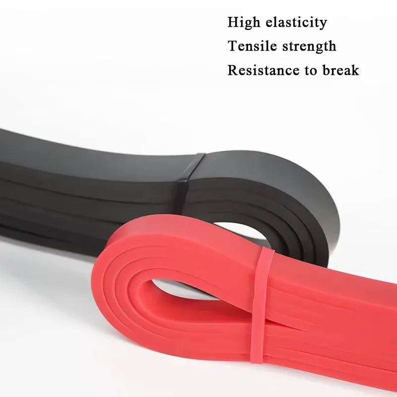 1pc Stackable Heavy Tension TPE Resistance Band Set - Anti-Snap for Home Gym Muscle Strength & Body Stretching Yoga Gym