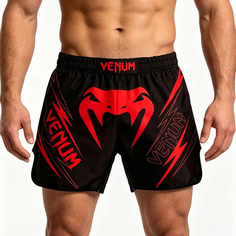 Men's Sports Shorts 3d Printed Quick-drying MMA Breathable Training Sports Shorts
