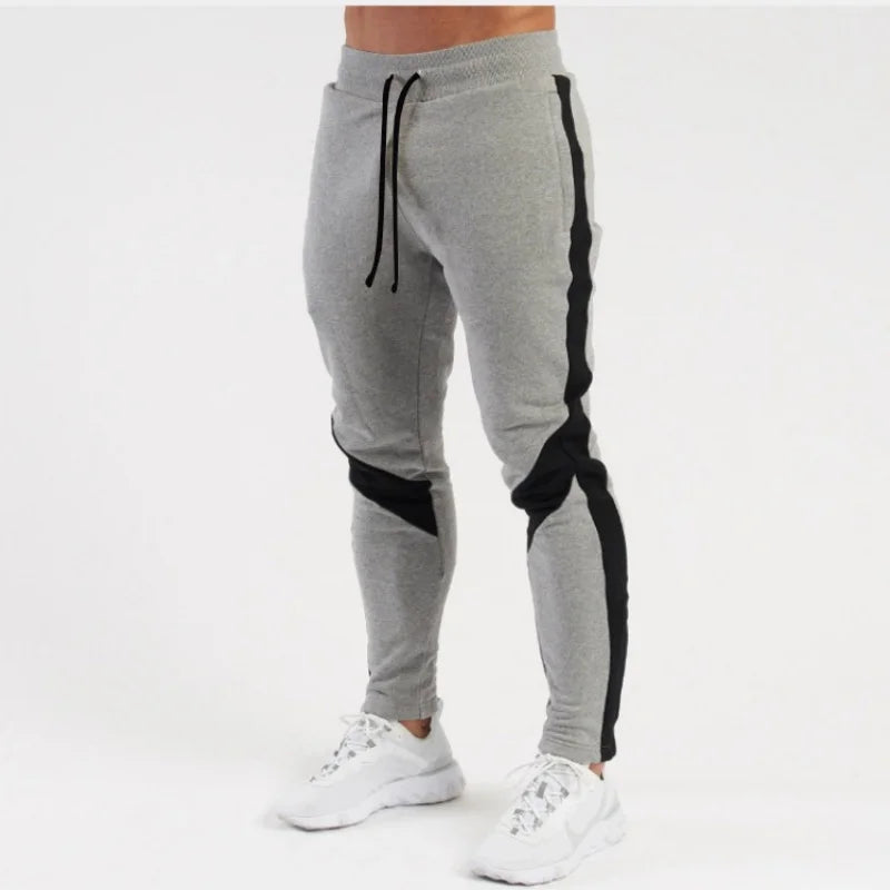 Mens Joggers Casual Pants Fitness Men Sportswear Sweatpants Trousers Black Gyms Jogger Track Pants