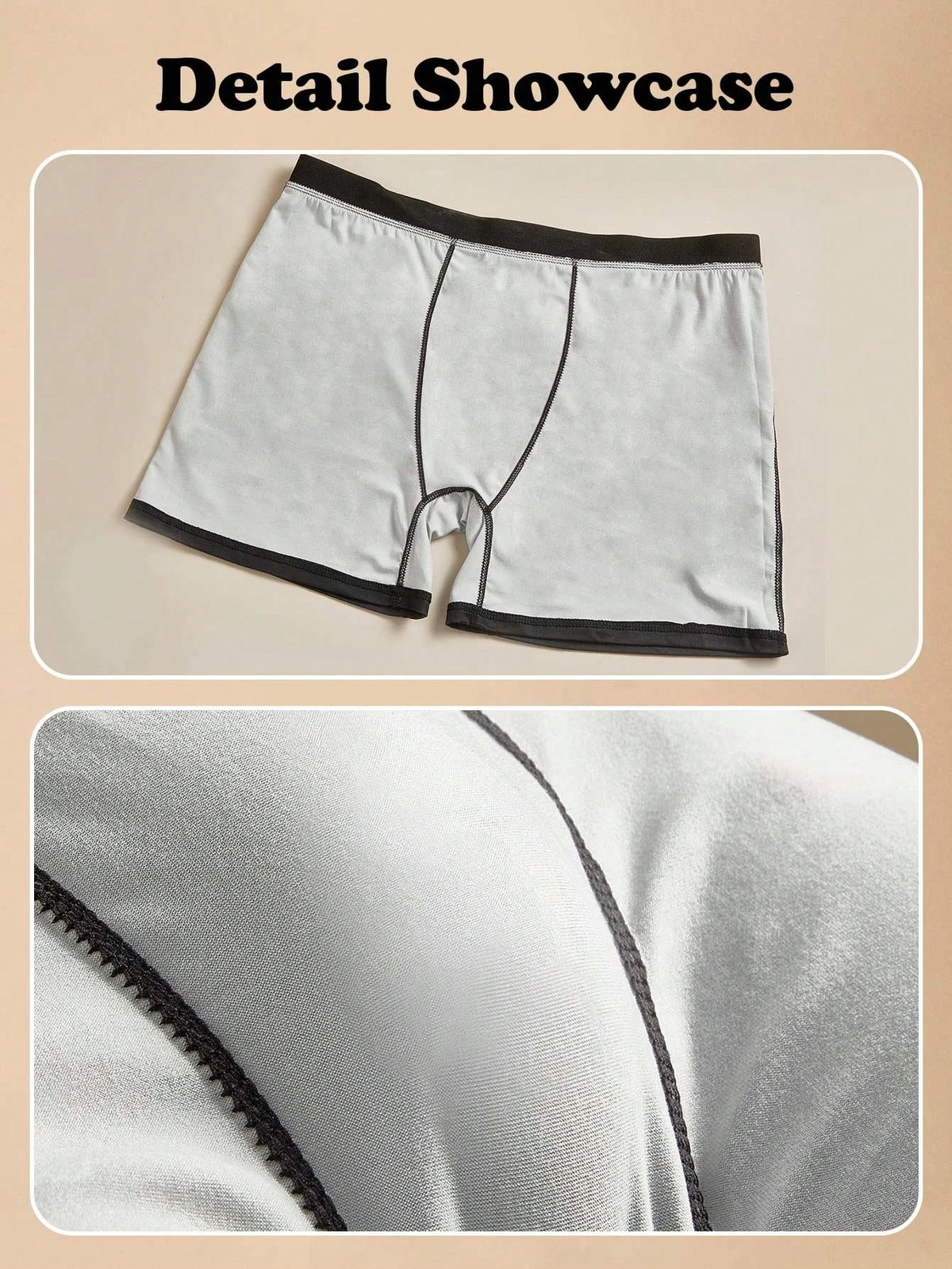 Custom Valentines Day Boxer Briefs For Men Personalized Photo Underwear Gift For Husband Boyfriend Anniversary Funny Face Print