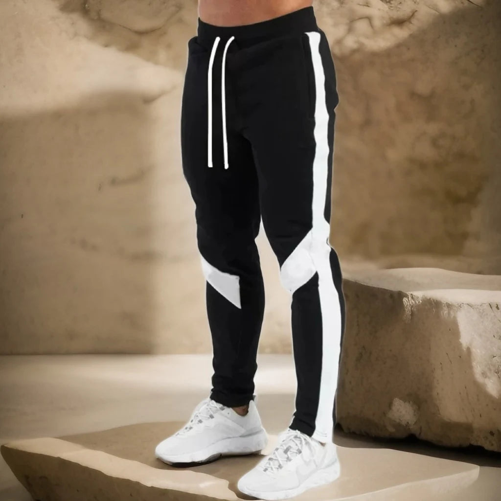 Mens Joggers Casual Pants Fitness Men Sportswear Sweatpants Trousers Black Gyms Jogger Track Pants