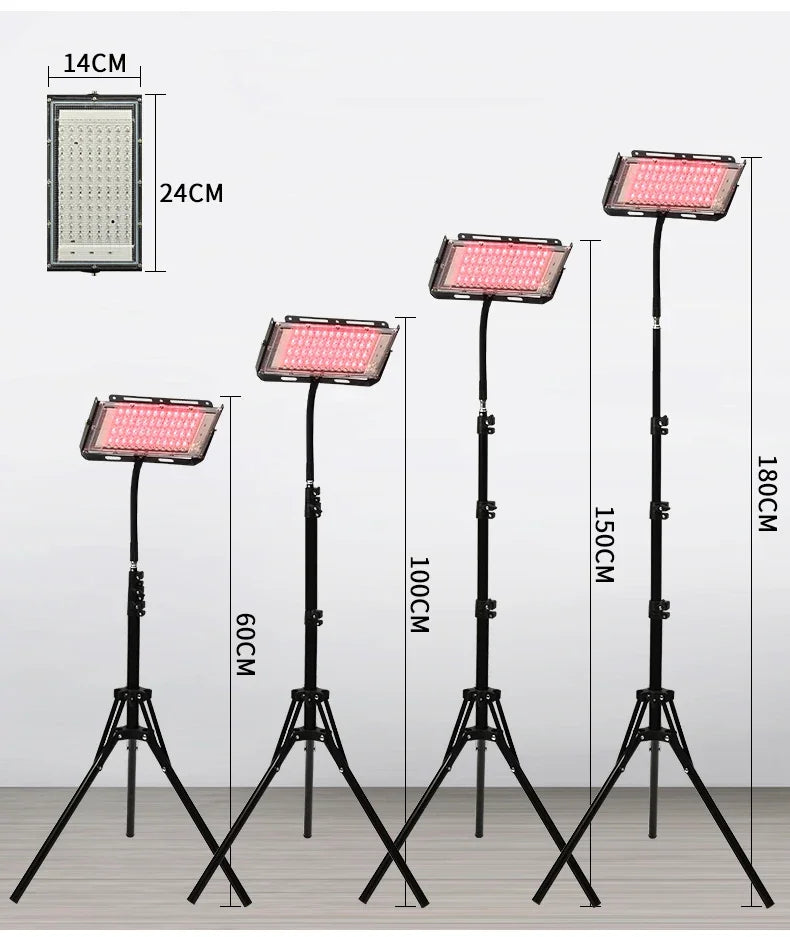 3 in 1 Infrared&Red Light Therapy Lamp with Stand,660&850nm Red Light Therapy for Face, Muscles Pain, Skin, Leg, Joints, Waist