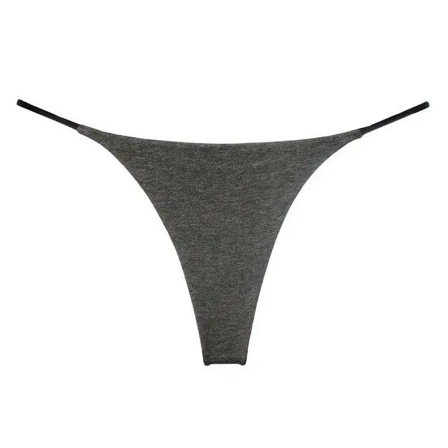 1/2/4pcs Panties Cotton Women'S Underwear Sexy Panties Female Underpants Thong Solid Color Pantys Lingerie S-XL Low-Rise Design