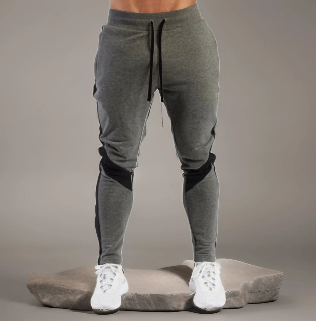 Mens Joggers Casual Pants Fitness Men Sportswear Sweatpants Trousers Black Gyms Jogger Track Pants