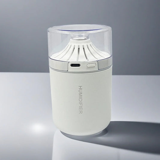 Colorful Gradual Change Atmosphere Light Vehicle Mounted Humidifier with Noise Reduction Mute Delicate Spray for Fresh Air