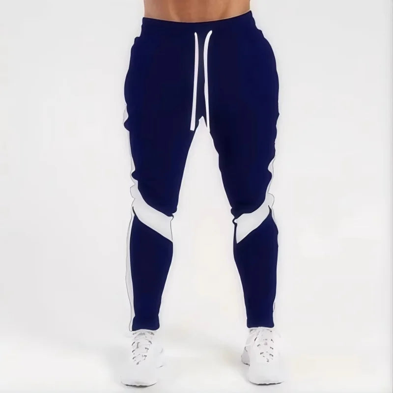 Mens Joggers Casual Pants Fitness Men Sportswear  Sweatpants Trousers Black Gyms Jogger Track Pants