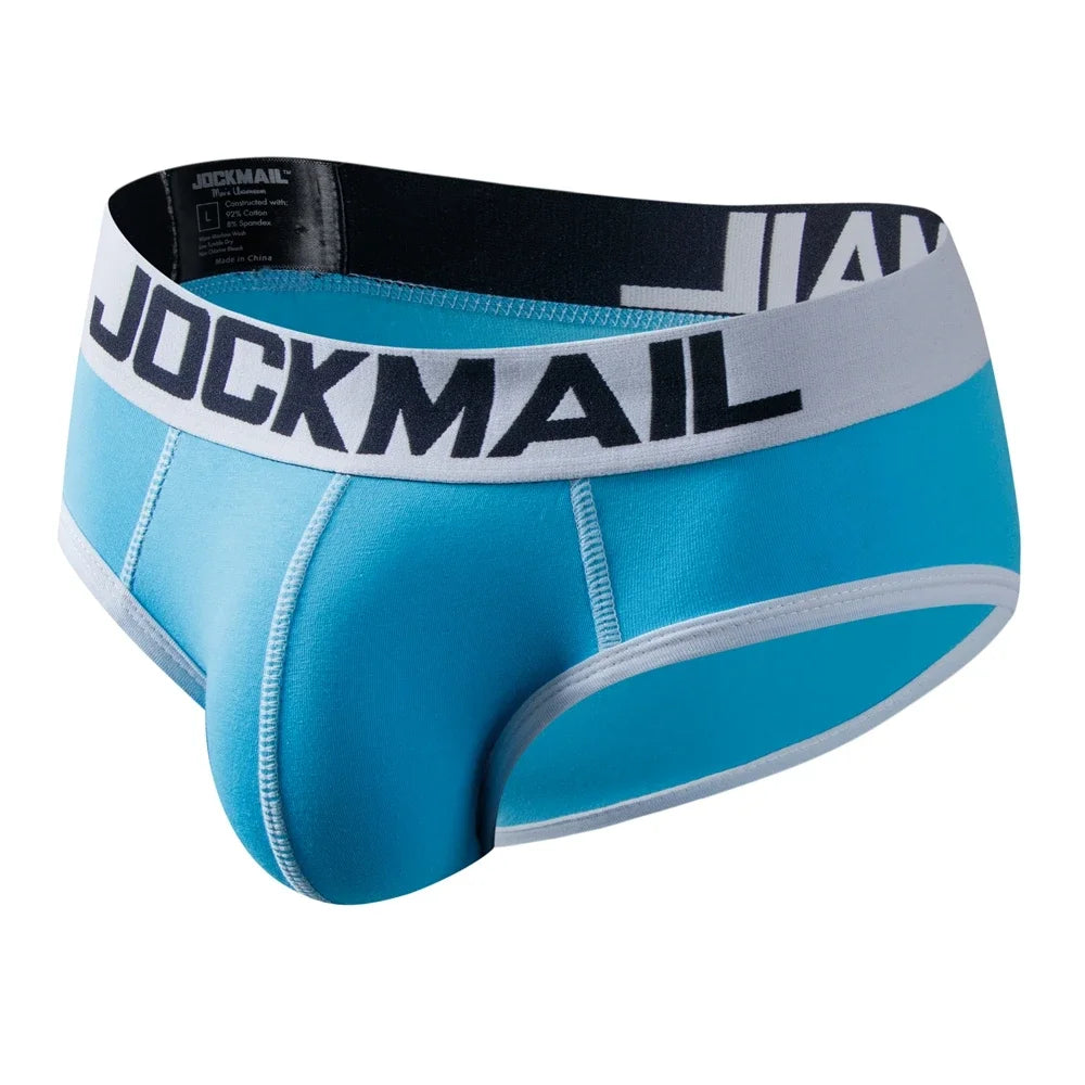 Brand Sexy Briefs Men Bikini Male Underwear Slip Hombre Calzoncillos Hombre Cotton Men Briefs Cuecas Underwear Daily Wear JM339