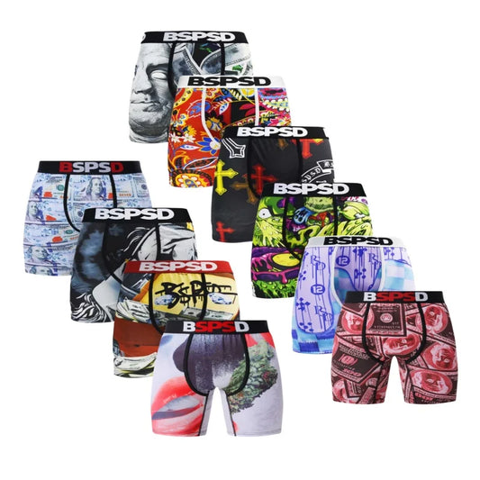 Sexy Men Underwear Boxers 1Pcs Breathable Swimming Man Underpants Plus Size Mens Boxershorts Men's Panties Boxer Trunks Briefs