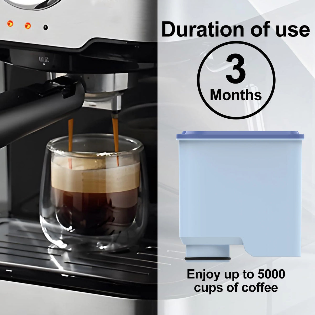 Aqua Clean Filter Water Filter Automatic Coffee Maker Aqua Clean Filter CA6903/10 CA6903/22 CA6707/20