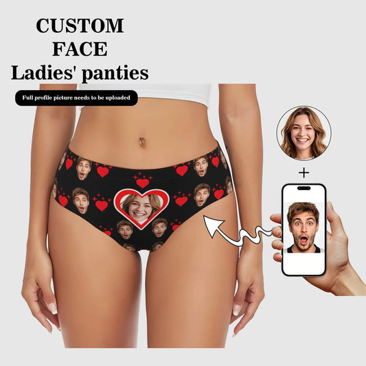 Customized personalized facial photo lingerie for women  Valentine's Day gift lingerie breathable and comfortable