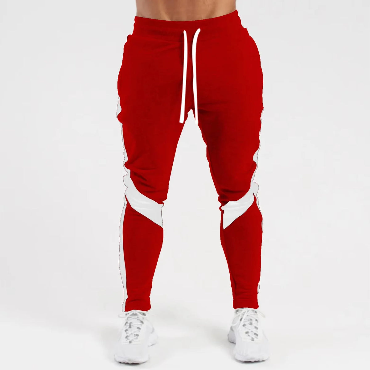 Mens Joggers Casual Pants Fitness Men Sportswear  Sweatpants Trousers Black Gyms Jogger Track Pants