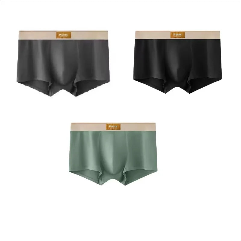 4 pcs Men Underwear Cotton BoxerShorts Hombre Panties Man Breathable Underpants Sexy Sports Comfort Male Boxers Large Size L-7XL