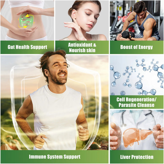 Soursop Bitters Liquid with Moringa & Turmeric for Digestive & Gut Cleanse, Antioxidant,Skin Health,Cell Regeneration,Immune