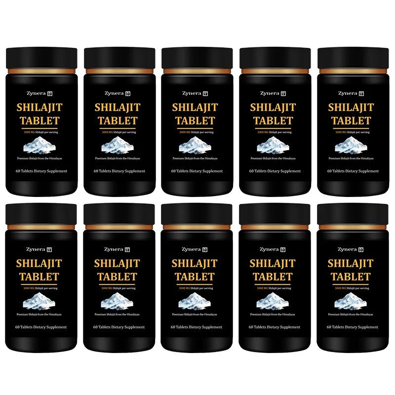 Shilajit Ashwagandha Black Maca Fast Shipping Ginseng Organic Epimedium for Men Capsule for Health and Well-Being