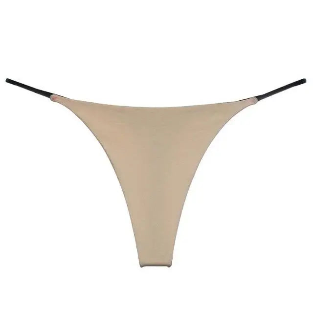 1/2/4pcs Panties Cotton Women'S Underwear Sexy Panties Female Underpants Thong Solid Color Pantys Lingerie S-XL Low-Rise Design