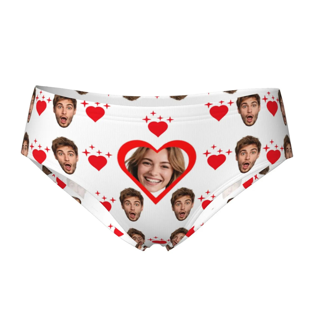 Customized personalized facial photo lingerie for women  Valentine's Day gift lingerie breathable and comfortable